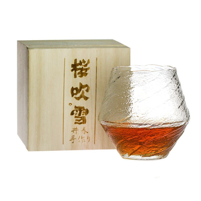 Chamvin Glass Japanese Style Simple Whiskey Glass