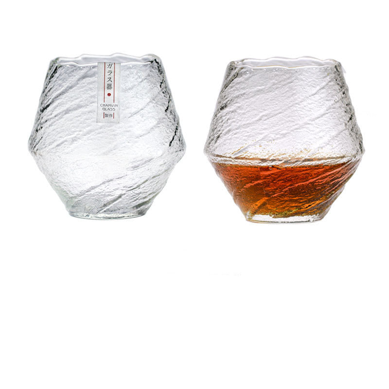 Chamvin Glass Japanese Style Simple Whiskey Glass