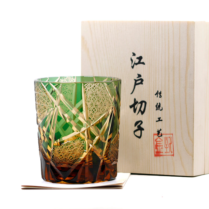 Handmade Japanese Crystal Whiskey Glasses