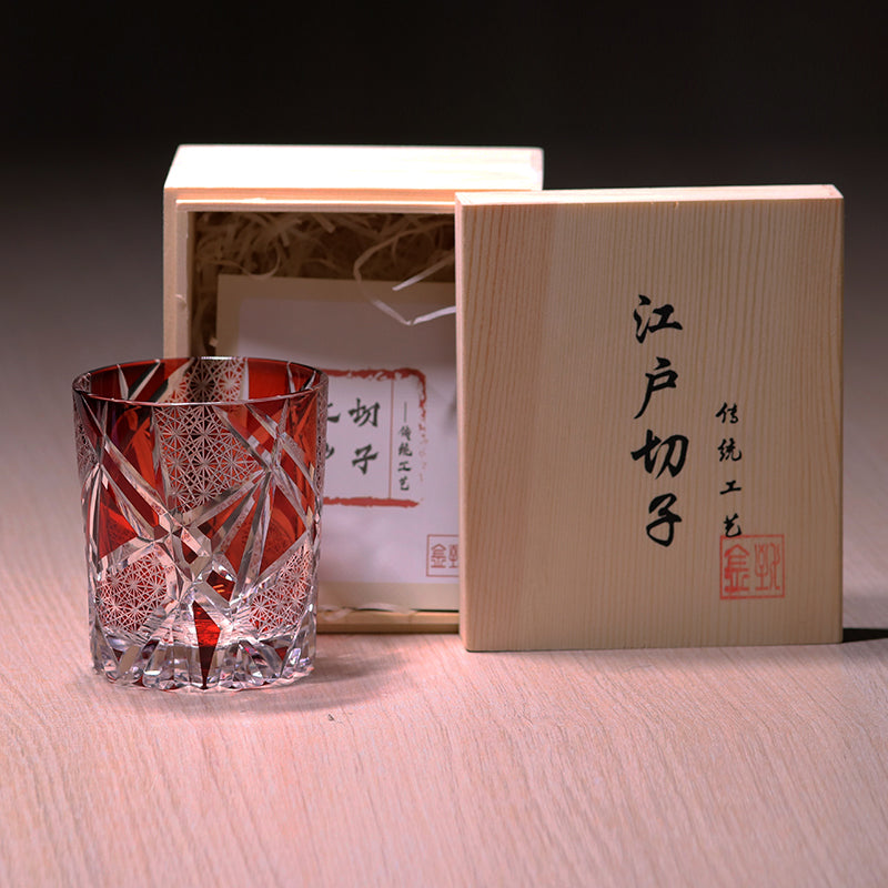 Handmade Japanese Crystal Whiskey Glasses